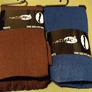Rue 21 tights * 2